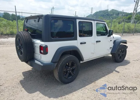 2019 Jeep Wrangler Unlimited Sport Altitude 4X4 z USA, uszkodzony, nr VIN 1C4HJXDG4KW621113